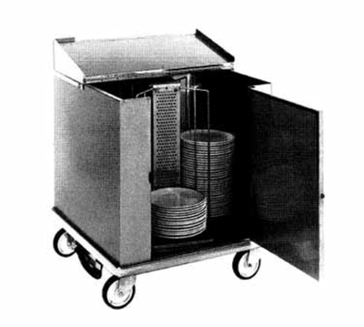 Carter-Hoffmann CD260 32" W x 32" D x 32" H Stainless Steel 1 Compartment Unheated Dish Storage Cart