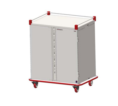 Carter-Hoffmann PTDST20 20 Trays Stainless Steel Two Doors Performance Patient Tray Cart