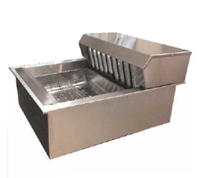 Carter-Hoffmann CNH28LP Stainless Steel 6 Sections Drop-In Crisp 'N Hold Fried Food Station - 208 Volts 2890 Watts