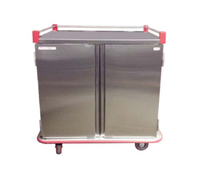Carter-Hoffmann PTDTT36 36 Trays Stainless Steel Two Doors Performance Patient Tray Cart