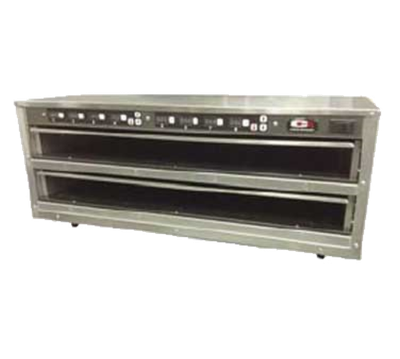 Carter-Hoffmann MC243GS-2T 8 Pans Stainless Steel Programmable Controls Modular Holding Cabinet - 120 Volts