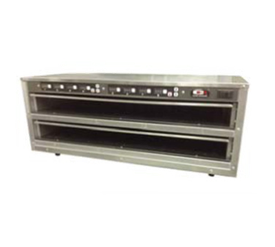 Carter-Hoffmann MZ243GS-2T 31.75" W Stainless Steel Side Loaded Modular Holding Cabinet - 120 Volts