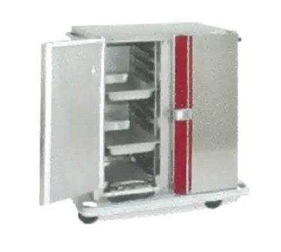Carter-Hoffmann PH1860 55.88&quot; W Stainless Steel Solid Door Mobile Heated Cabinet - 120 Volts
