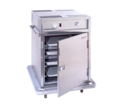 Carter-Hoffmann PH188 31.5" W Stainless Steel Solid Door Mobile Heated Cabinet - 120 Volts