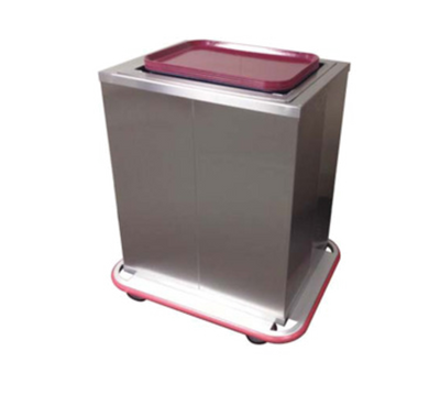 Carter-Hoffmann ETD2S1520 All Stainless Steel 2 Stacks Enclosed Tray Dispenser for 15" x 20" Trays