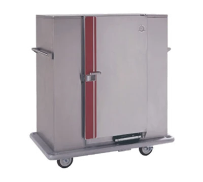 Carter-Hoffmann BB150XX 180 Covered Plates Stainless Steel Mobile Single Door Classic Carter Banquet Cabinet - 120 Volts