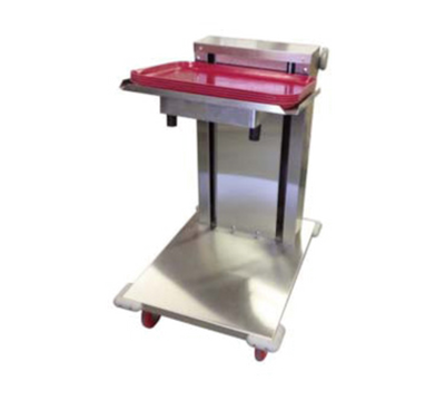 Carter-Hoffmann CTD1321 27.75" W x 21" D x 37.68" H Stainless Steel Mobile Cantilever Tray dispenser