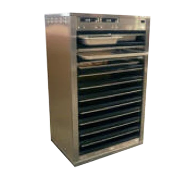 Carter-Hoffmann DF2620-4 4 Pans Stainless Steel Pass-Through Holding Cabinet - 120 Volts