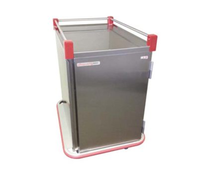 Carter-Hoffmann PSDTT10 10 Trays Stainless Steel Single Door Performance Patient Tray Cart