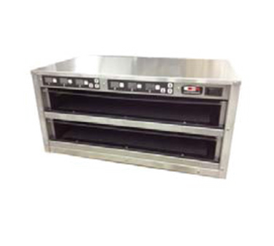 Carter-Hoffmann MZ212GS-2T 24.75&quot; W Stainless Steel Single Sided Access Modular Holding Cabinet for Fried Food - 120 Volts