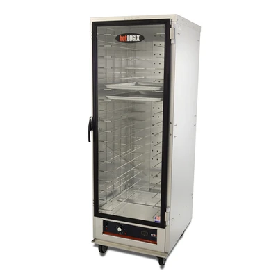 Carter-Hoffmann HL1-18 18 Pans Full Size Non-Insulated hotLOGIX Humidified Holding Cabinet-HL10 Series - 120 Volts