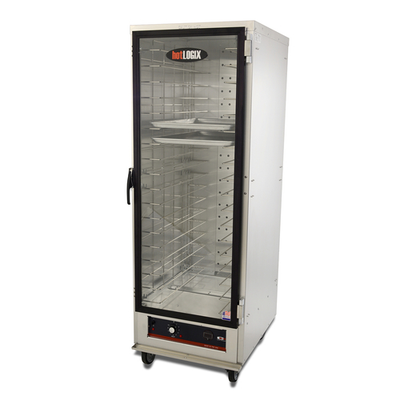 Carter-Hoffmann HL1-18 18 Pans Full Size Non-Insulated hotLOGIX Humidified Holding Cabinet-HL10 Series - 120 Volts