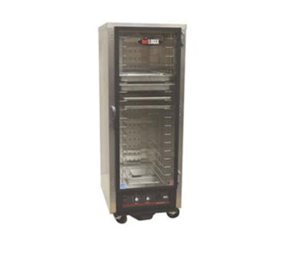 Carter-Hoffmann HL4-14 14 Pans Glass Door Bottom Mounted hotLOGIX Humidified Holding Cabinet or Heater Proofer-HL4 Series - 120 Volts