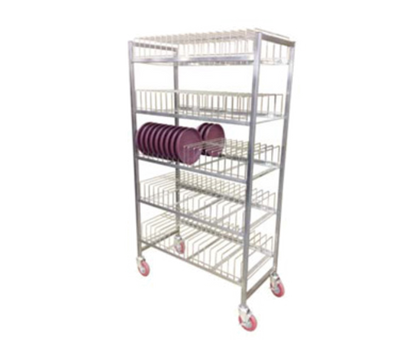 Carter-Hoffmann BSR270 Stainless Steel with Removable Wire Caddy Induction Base Drying Rack