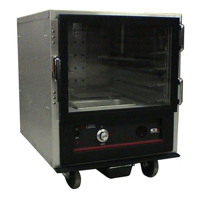 Carter-Hoffmann HL1-5 5 Pans Full Size Non-Insulated hotLOGIX Humidified Holding Cabinet-HL10 Series - 120 Volts