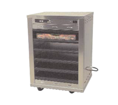 Carter-Hoffmann DF1818-5 5 Boxes All Stainless Steel Pass-Through Holding Cabinet for Pizza Boxes - 120 Volts