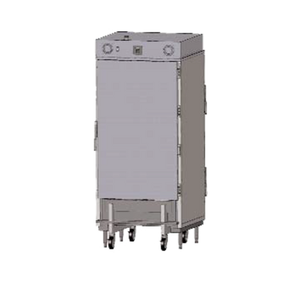 Carter-Hoffmann RTB202S Stainless Steel Hinged Solid Doors Roll-In Holding Cabinet - 208 Volts 1-Ph