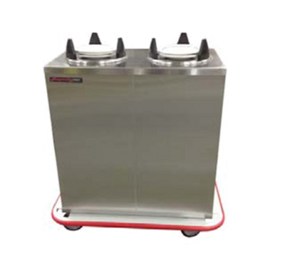 Carter-Hoffmann EPDHT4S12 All Stainless Steel 4 Compartments Enclosed Heated Plate Dispenser for 12" Plates - 120 Volts