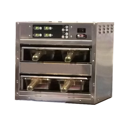 Carter-Hoffmann MZ223GS-2T 16.75" W Stainless Steel Side Loaded Modular Holding Cabinet - 120 Volts