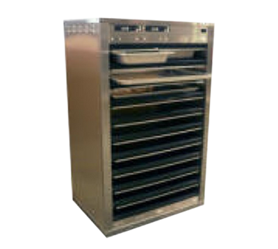 Carter-Hoffmann DF1220-4 4 Pans Stainless Steel Pass-Through Holding Cabinet - 120 Volts