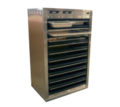 Carter-Hoffmann DF1220-4 4 Pans Stainless Steel Pass-Through Holding Cabinet - 120 Volts