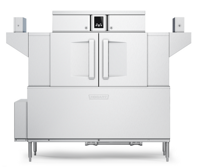 Hobart CL64-DWR+BUILDUP Low Temp Conveyor Dishwasher With Booster Heater