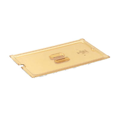 Vollrath 34600 High-Temp Amber Plastic Super Pan 1/6 GN Slotted Cover