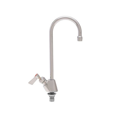 Fisher 58149 12" Stainless Steel Swivel/Rigid Gooseneck Spout Faucet With Single Inlet