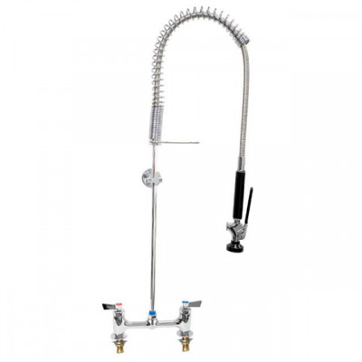 Fisher 88850 8" Deck Control Valve Pre-Rinse Unit with Spray Valve