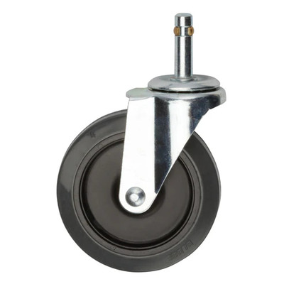 Winco Uc-Wh Caster 4" Dia. 50 Lb. Capacity Swivel Stem Without Brake Steel Plate Plastic Wheel
