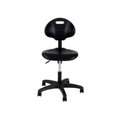 National Public Seating 6716HB 16" to 21" Adjustable Height Polyurethane Seat and Back Adjustable Height Kangaroo Task Chair