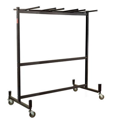 National Public Seating 42-8 42 Chair Dark Brown Table and Chair Storage Truck