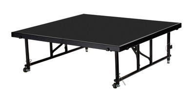 National Public Seating TFXS48481624 48" W x 48" D x 24" H Square Transfix Stage Platform