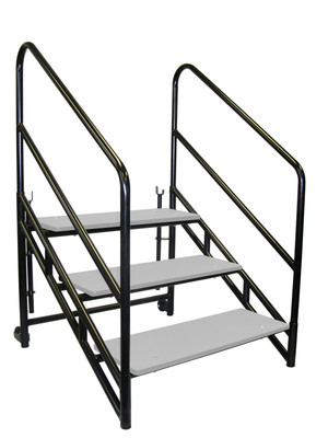 National Public Seating STP32 36" W x 63" H x 42" D Step