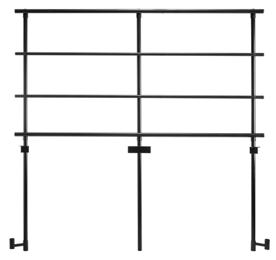 National Public Seating GRR32T Back Guardrail for 18" x 32" Tapered Risers