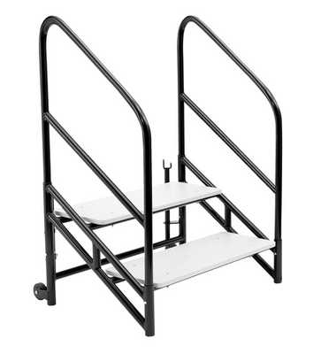 National Public Seating STP24 36" W x 56" H x 28" D Step