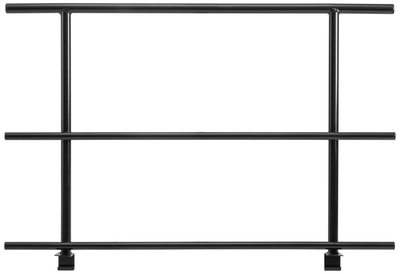 National Public Seating GRS48 48" W x 30" H x 48" D Guardrail