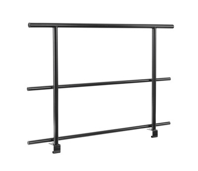 National Public Seating GRS48 48" W x 30" H x 48" D Guardrail