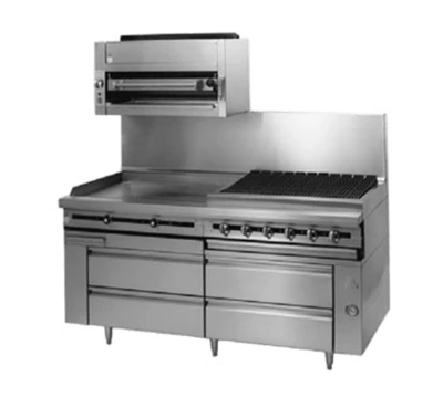 Jade JFLH-02R-T-36 36" W 2 Drawers Titan Fire and Ice Freezer Base - 115 Volts