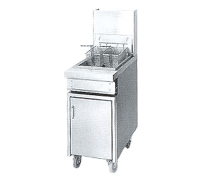 Jade JTDS-18 Stainless Steel Titan 18" Heavy Duty Range Match Fryer Dump Station