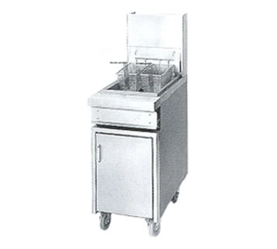 Jade JTDS-18 Stainless Steel Titan 18" Heavy Duty Range Match Fryer Dump Station