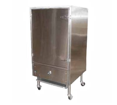 Jade JCBBQ-30-LP Stainless Steel Front and Sides Smoker Liquid Propane Titan Chinese Bar-B-Que Oven - 50,000 BTU