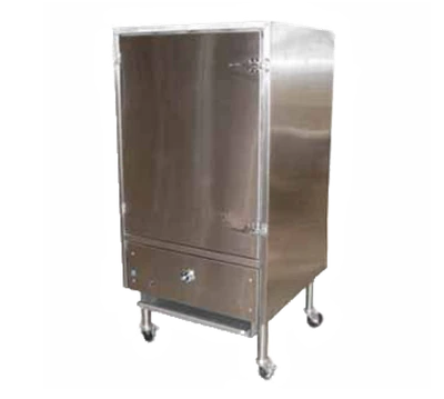Jade JCBBQ-30-LP Stainless Steel Front and Sides Smoker Liquid Propane Titan Chinese Bar-B-Que Oven - 50,000 BTU