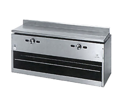 Jade JCM-120-LP 120" W Liquid Propane Wall Mounted Titan Cheesemelter - 100,000 BTU
