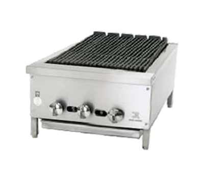 Jade JB-12-NG Countertop Natural Gas Supreme Charbroiler - 15,000 BTU