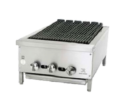 Jade JB-12-NG Countertop Natural Gas Supreme Charbroiler - 15,000 BTU