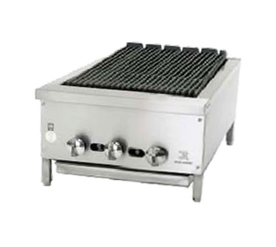 Jade JB-12-NG Countertop Natural Gas Supreme Charbroiler - 15,000 BTU