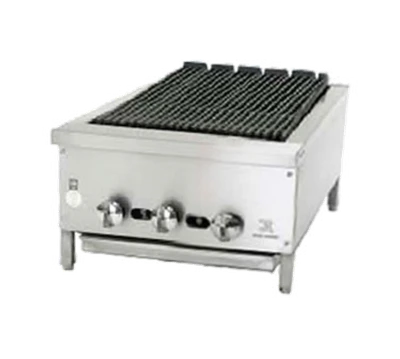 Jade JB-12-NG Countertop Natural Gas Supreme Charbroiler - 15,000 BTU
