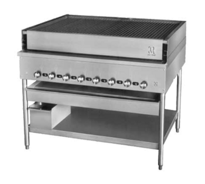 Jade JCBH-36-LP 36" W Liquid Propane Floor Model Titan High Production Chicken Broiler - 150,000 BTU