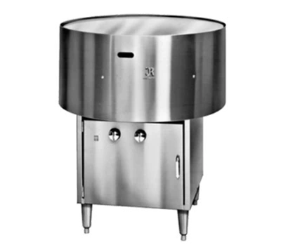 Jade JTRG-34G-LP 53" W Liquid Propane Stainless Steel Titan Rotating Tortilla Griddle - 50,000 BTU